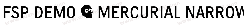 FSP DEMO - Mercurial Narrow字体转换